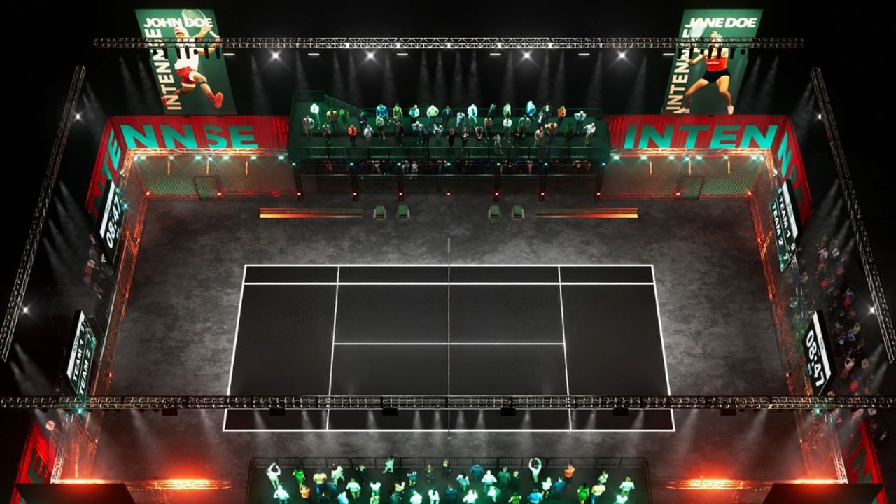 INTENNSE Unveils Groundbreaking Tennis Arena in Atlanta, Launching New Pro League This June